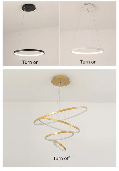 Modern LED Ceiling Chandelier