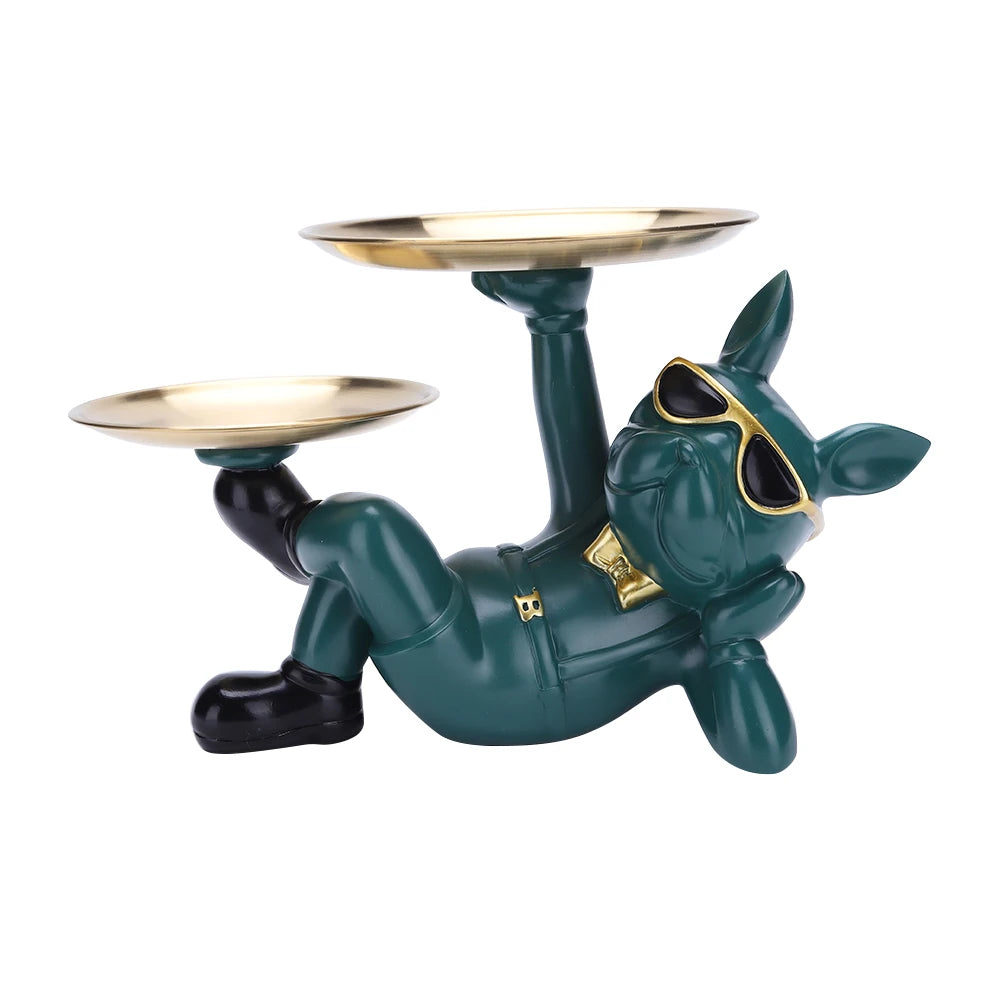 French Bulldog Resin Tray