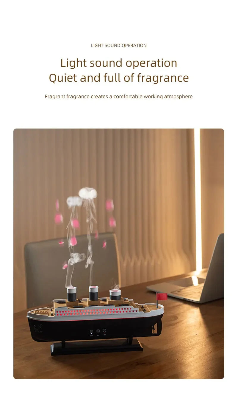 Titanic Ship Model Air Humidifier
