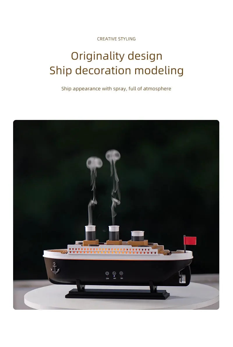 Titanic Ship Model Air Humidifier