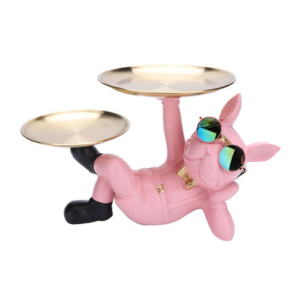 French Bulldog Resin Tray