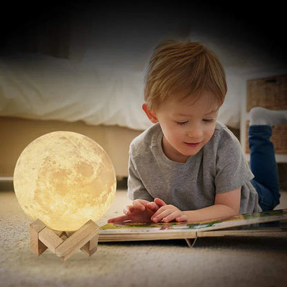 Galaxy Moon Lamp