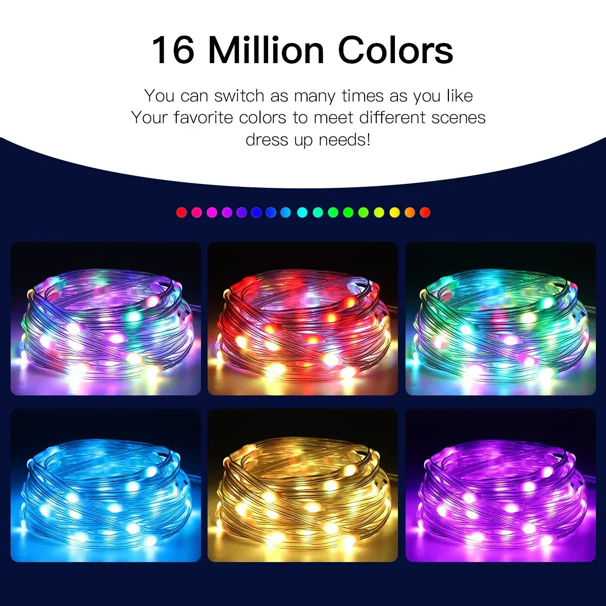 Christmas Decor Bluetooth LED