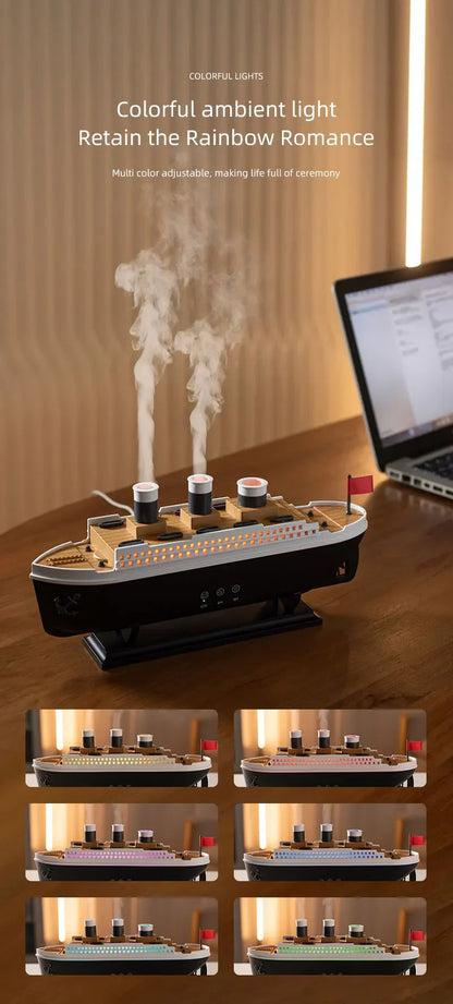 Titanic Ship Model Air Humidifier