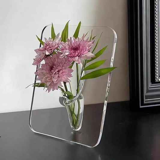 Frame Flower Acrylic Vase
