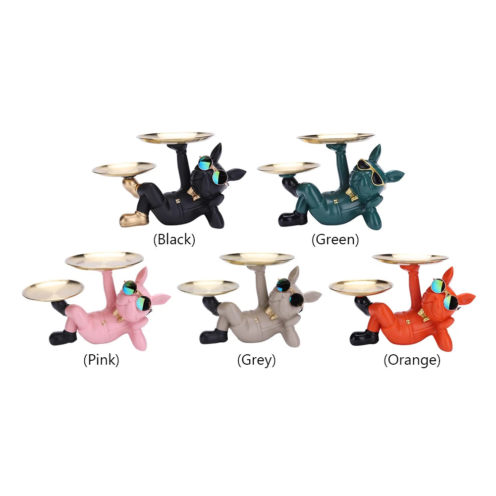 French Bulldog Resin Tray