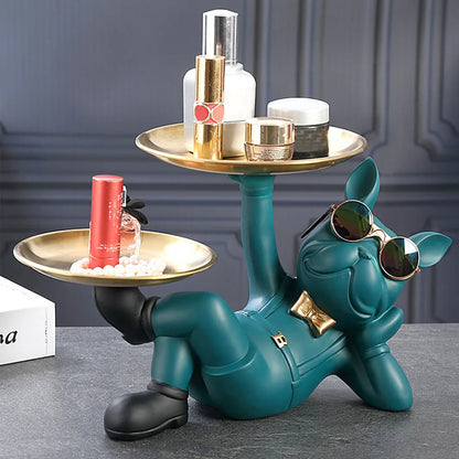 French Bulldog Resin Tray
