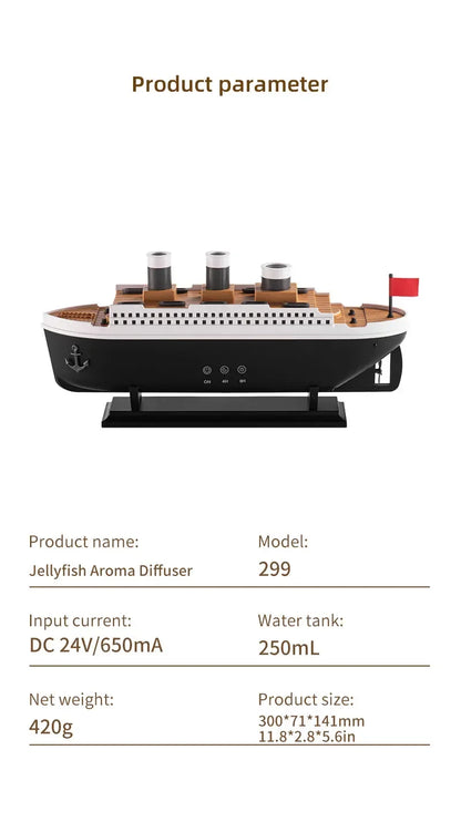 Titanic Ship Model Air Humidifier